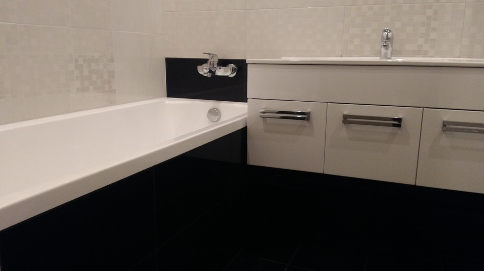 Санузел в однокомнатной квартире