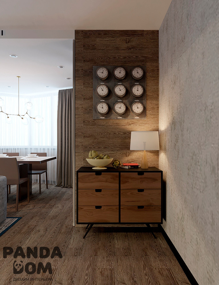 СТРОГИЙ И МОНОХРОМНЫЙ ИНТЕРЬЕР КВАРТИРЫ