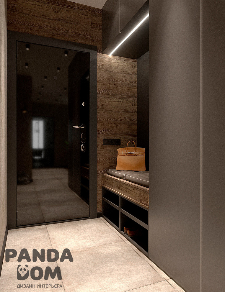 СТРОГИЙ И МОНОХРОМНЫЙ ИНТЕРЬЕР КВАРТИРЫ