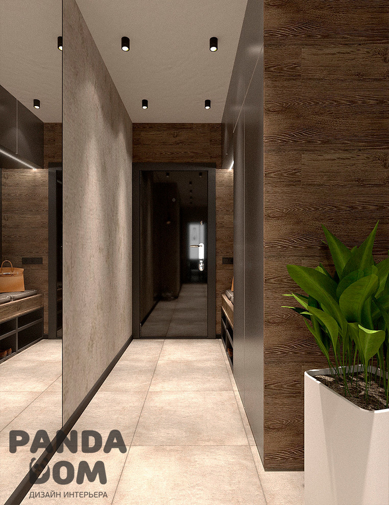 СТРОГИЙ И МОНОХРОМНЫЙ ИНТЕРЬЕР КВАРТИРЫ