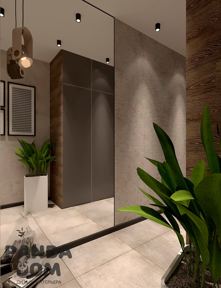 СТРОГИЙ И МОНОХРОМНЫЙ ИНТЕРЬЕР КВАРТИРЫ