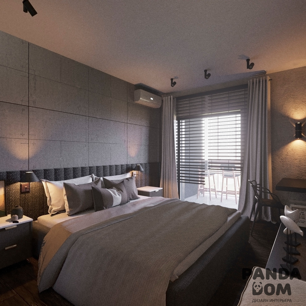 СТРОГИЙ И МОНОХРОМНЫЙ ИНТЕРЬЕР КВАРТИРЫ