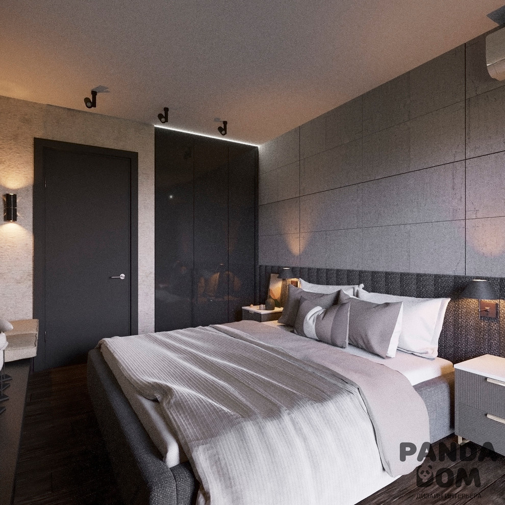 СТРОГИЙ И МОНОХРОМНЫЙ ИНТЕРЬЕР КВАРТИРЫ