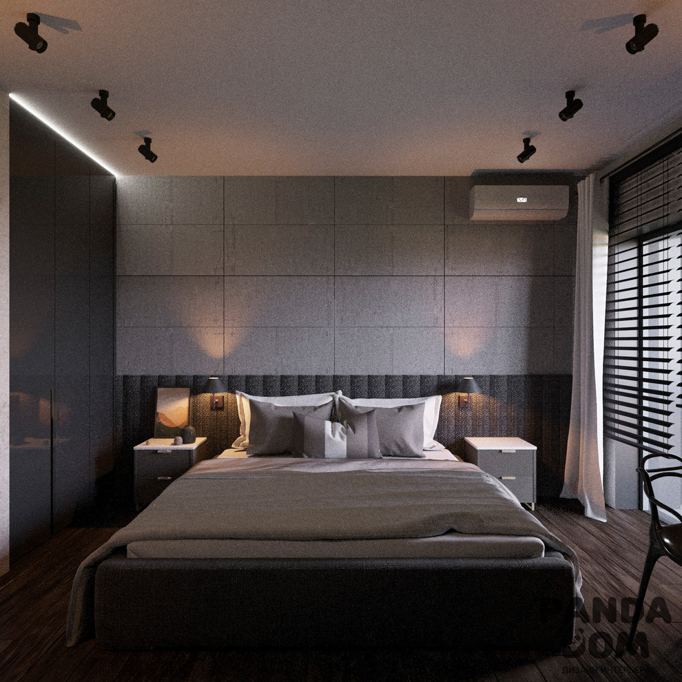 СТРОГИЙ И МОНОХРОМНЫЙ ИНТЕРЬЕР КВАРТИРЫ