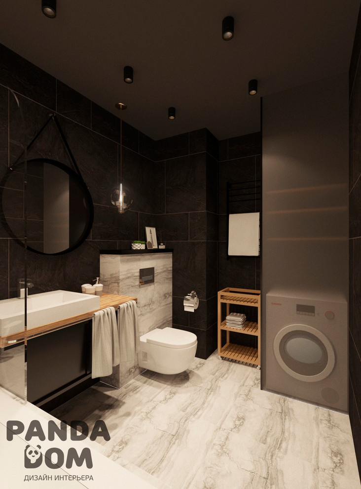 СТРОГИЙ И МОНОХРОМНЫЙ ИНТЕРЬЕР КВАРТИРЫ