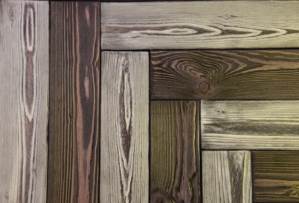 Браширование и окраска изделий из дерева натуральными маслами Leinos