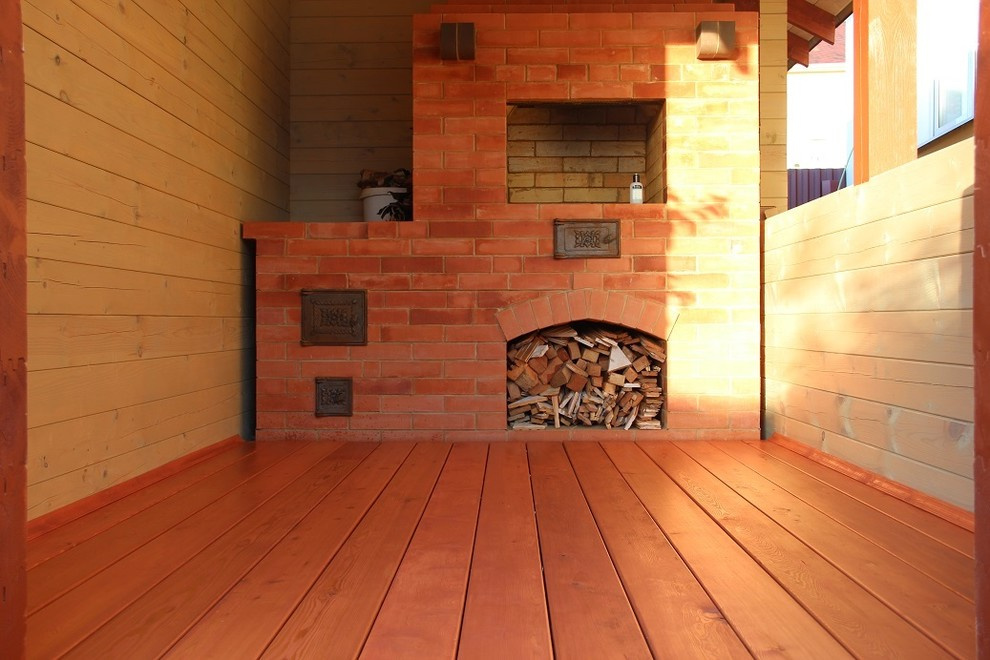 Беседка из профилированного бруса