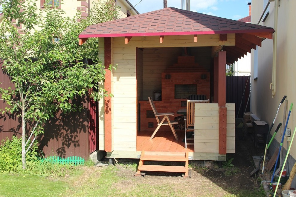 Беседка из профилированного бруса