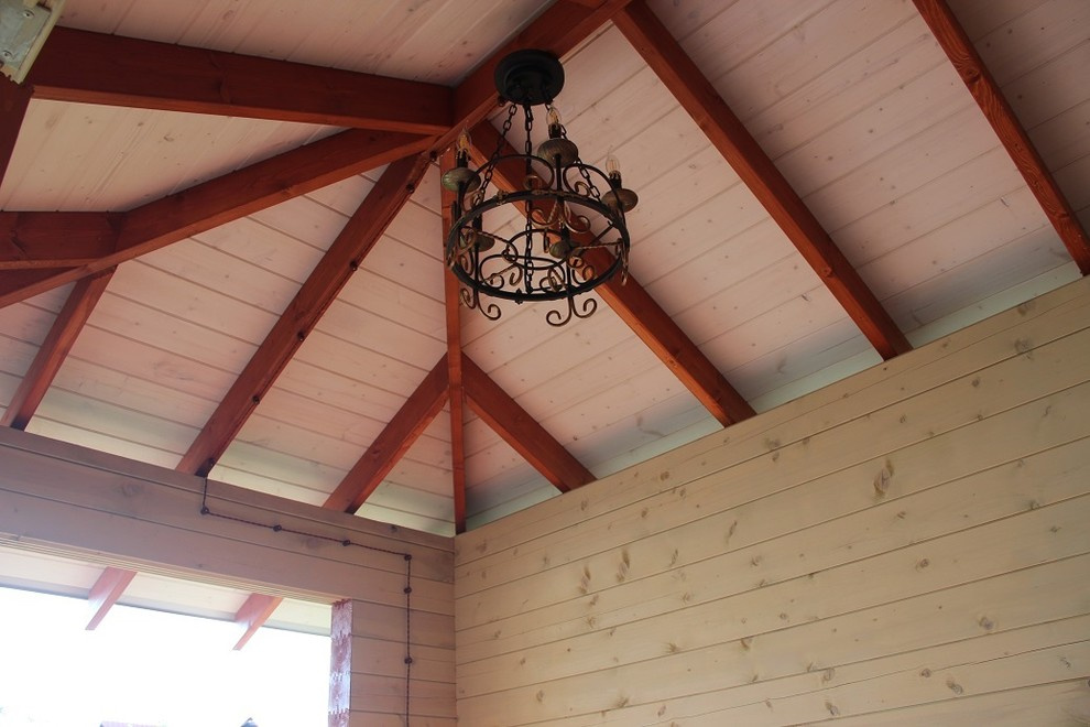 Обложка проекта: Беседка из профилированного бруса