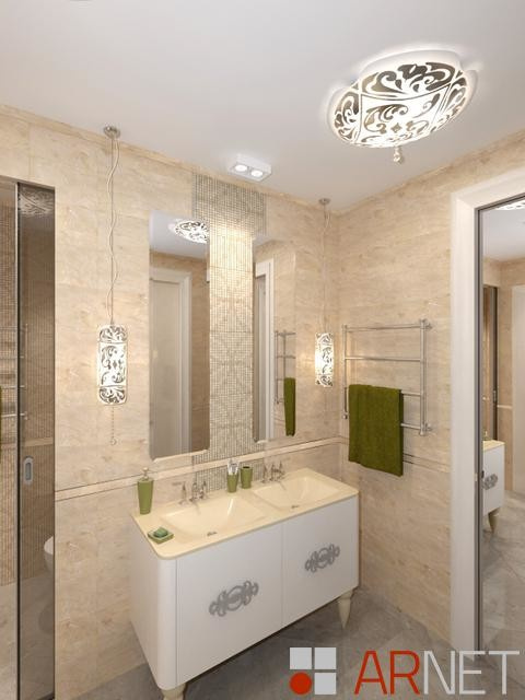 Оттенки нежности, квартира 93 кв.м
