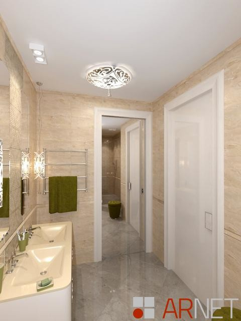 Оттенки нежности, квартира 93 кв.м