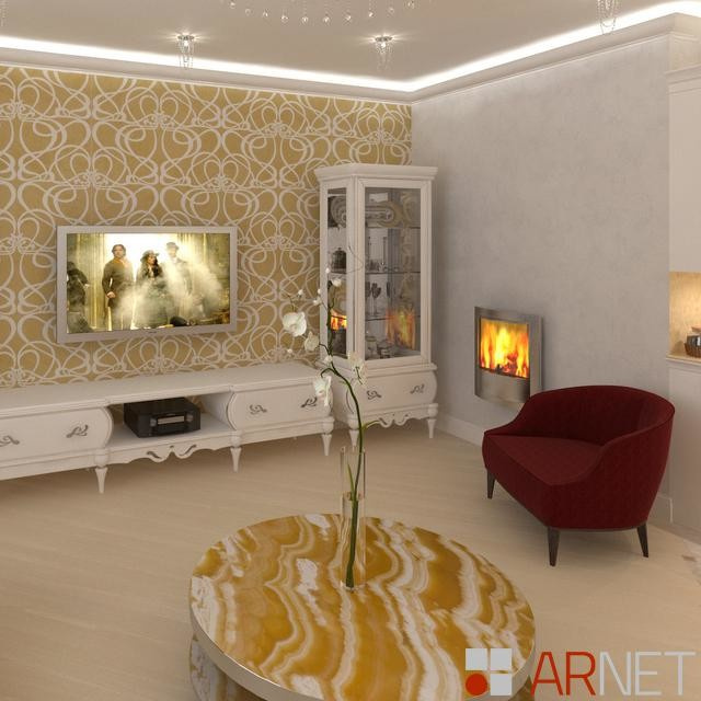 Оттенки нежности, квартира 93 кв.м