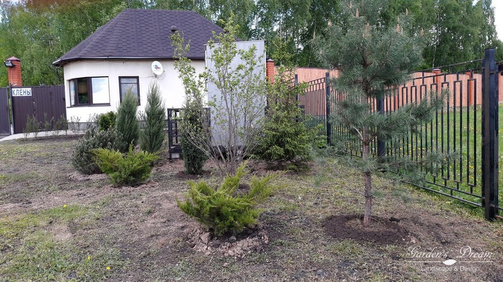 Посадка растений в КП "Клены", Ленинский р-н МО