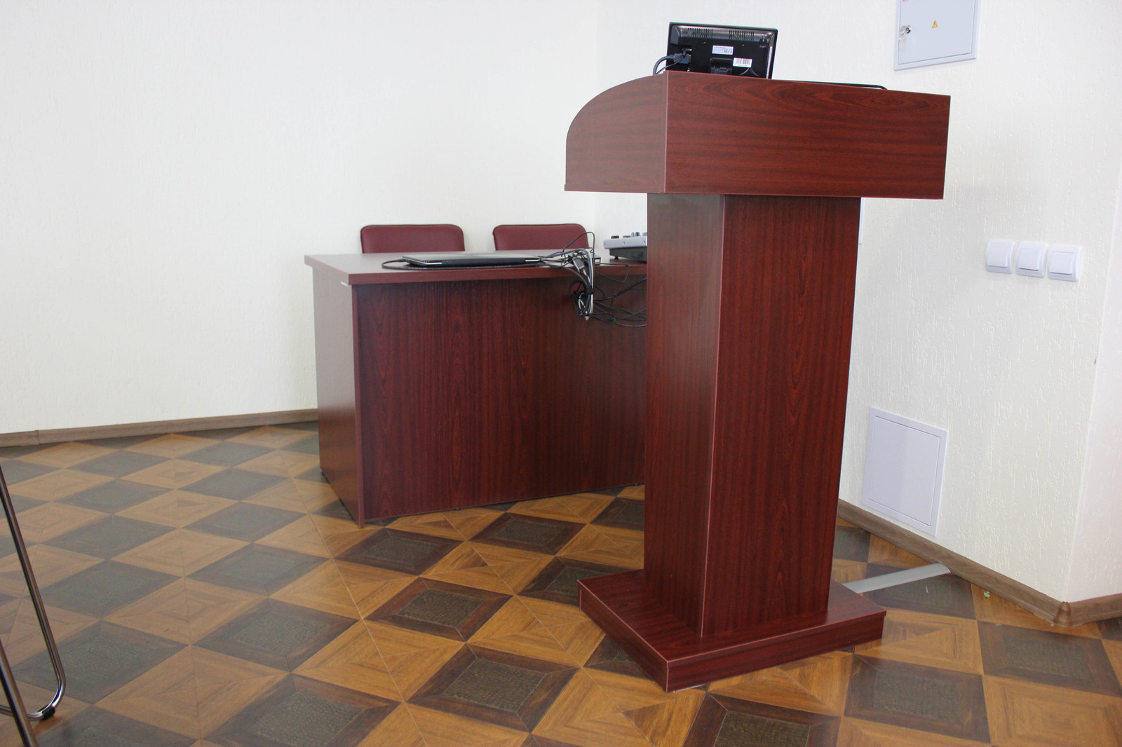 Обложка проекта: Конференц-зал Педагогичекого института Пензенского государственного университета