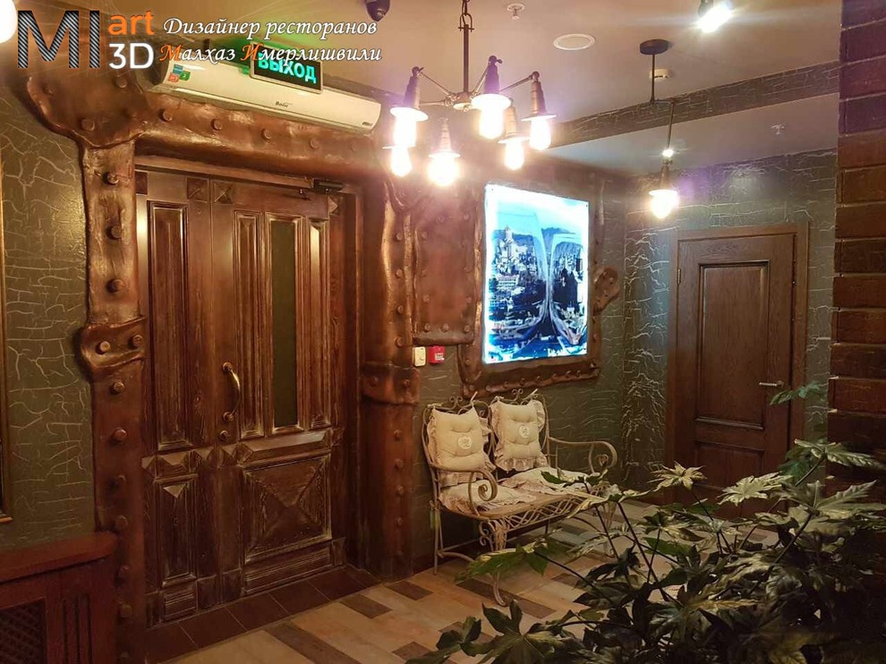 Дизайн кафе - ресторана Bar Novi с грузинским акцентом