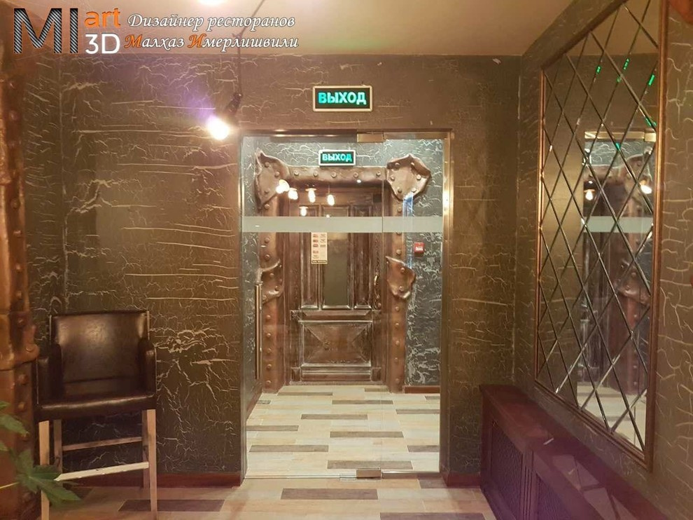 Дизайн кафе - ресторана Bar Novi с грузинским акцентом