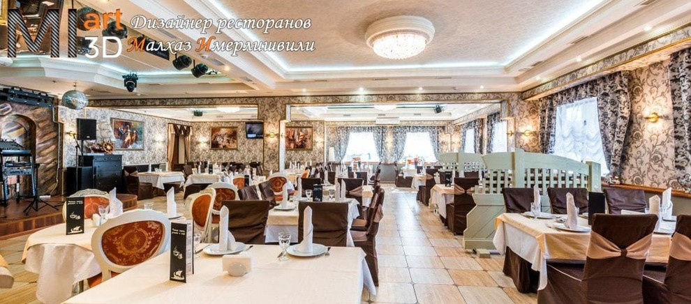 Обновление интерьера ресторана Арго, Москва.