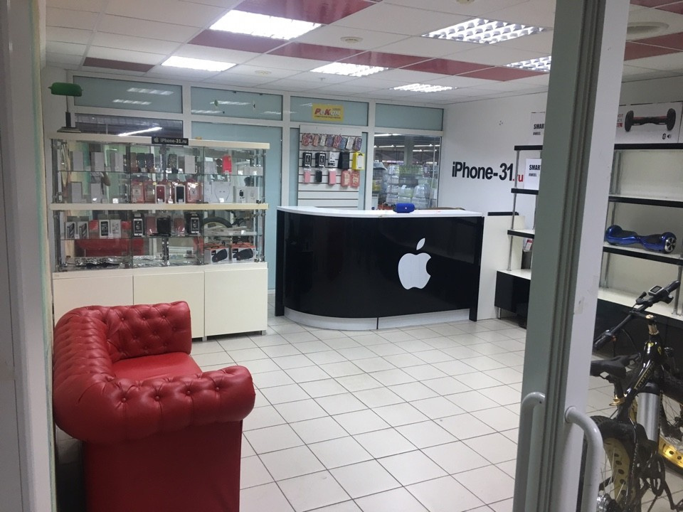 Фотообои для отдела по продаже сотовых телефонов