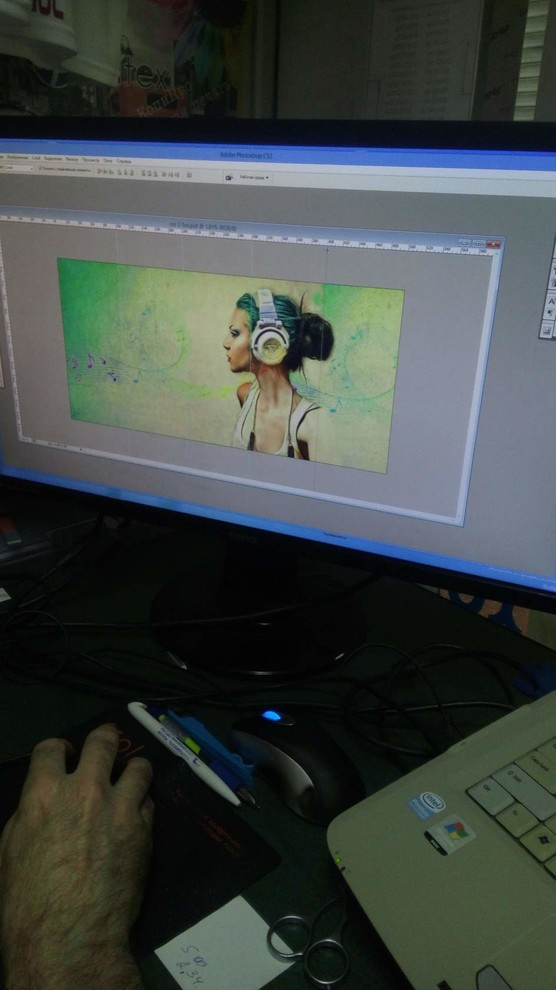 Фотообои для отдела по продаже сотовых телефонов