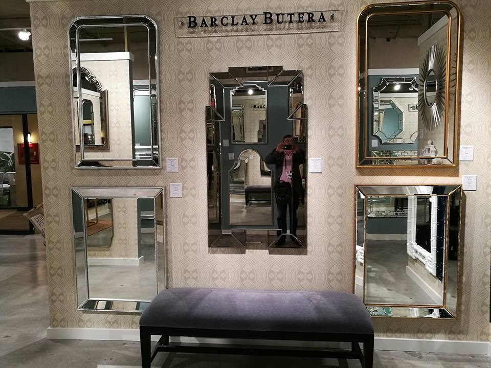 Зеркала в интерьере от известных Американских фабрик