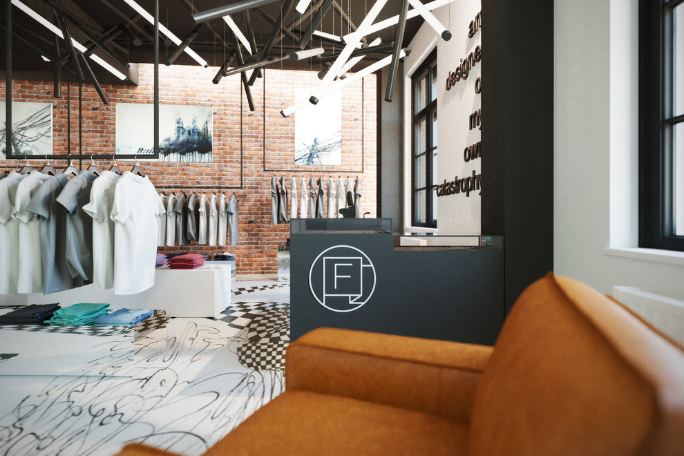 Проект магазина одежды Free Label на острове "Новая Голландия"