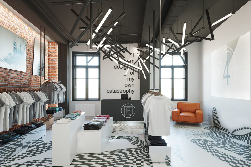 Проект магазина одежды Free Label на острове "Новая Голландия"