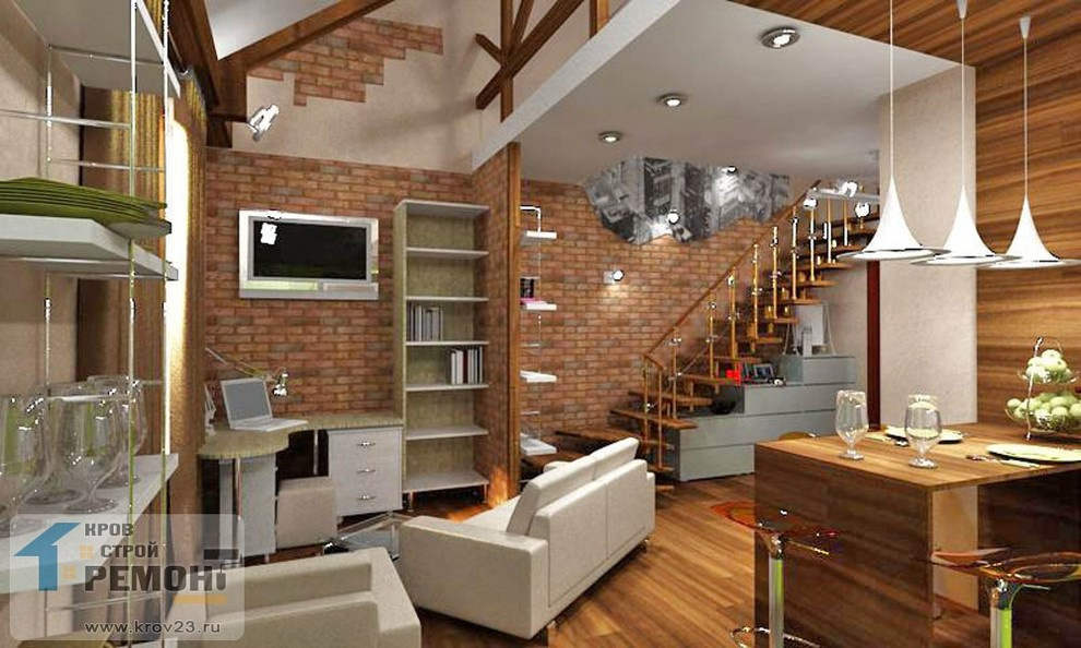 Двухуровневая квартира на ул. Макаренко