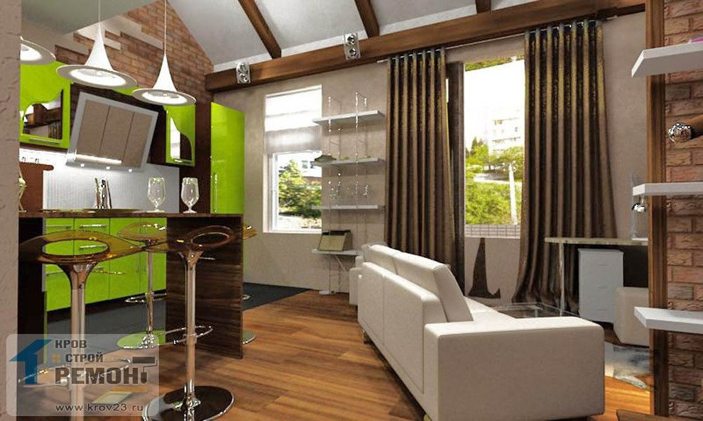 Двухуровневая квартира на ул. Макаренко