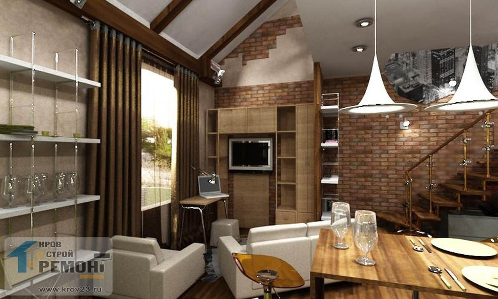 Двухуровневая квартира на ул. Макаренко