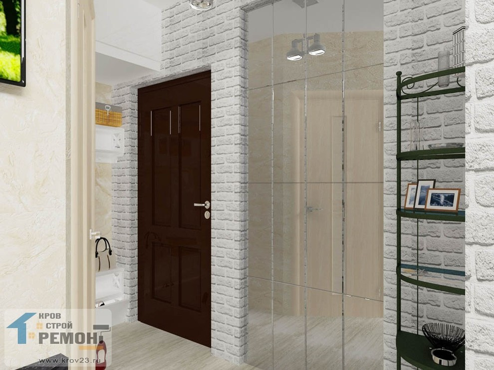 Дизайн-проект однокомнатной квартиры