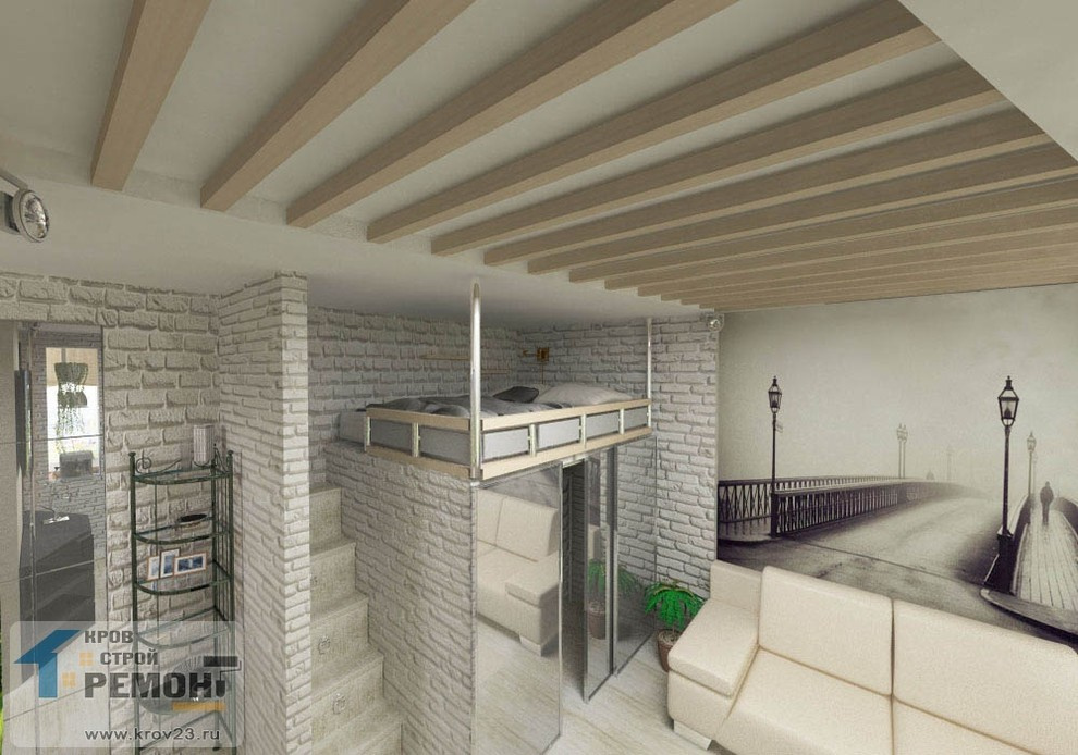 Дизайн-проект однокомнатной квартиры