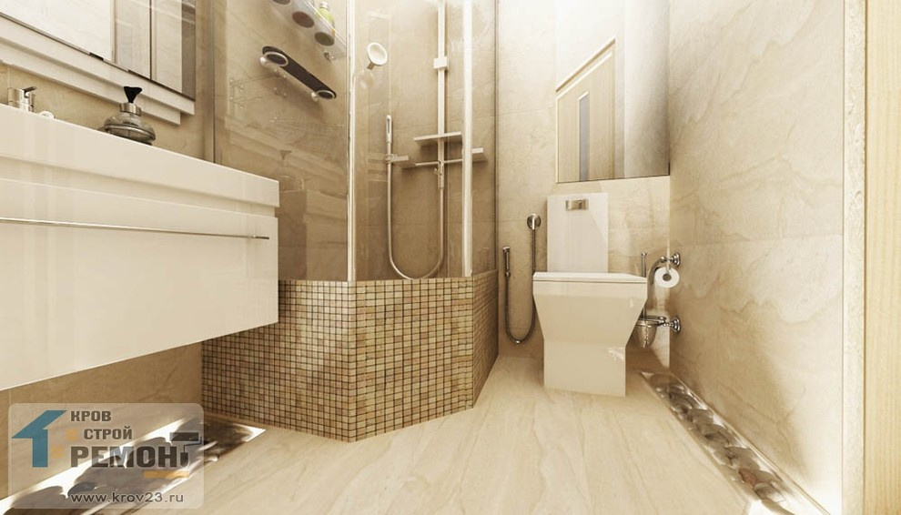 Дизайн-проект однокомнатной квартиры