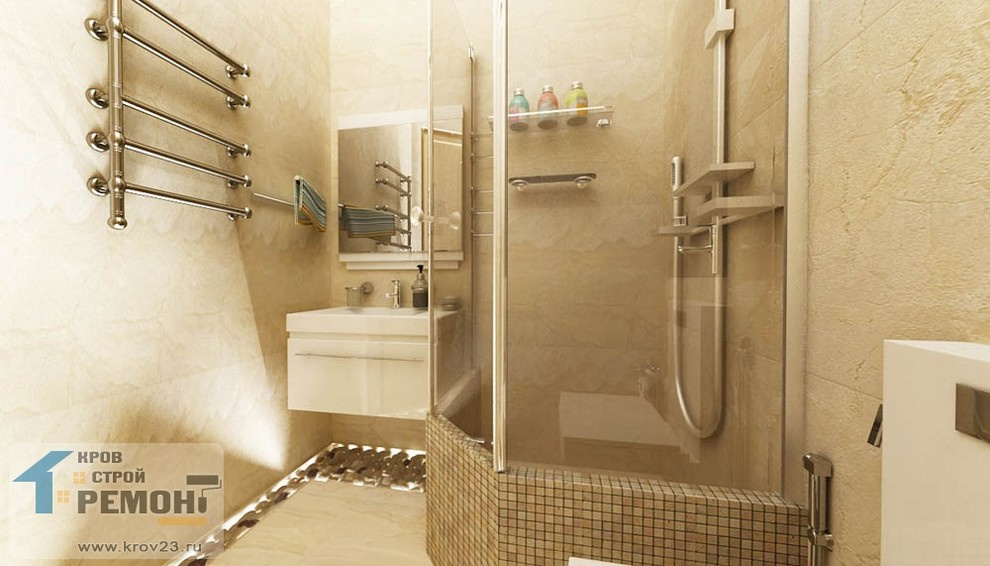 Обложка проекта: Дизайн-проект однокомнатной квартиры