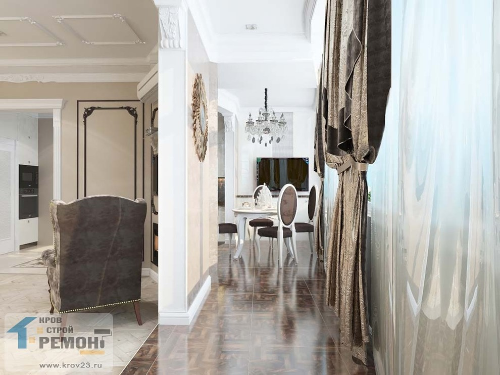 Дизайн-проект квартиры, ул. Первомайская