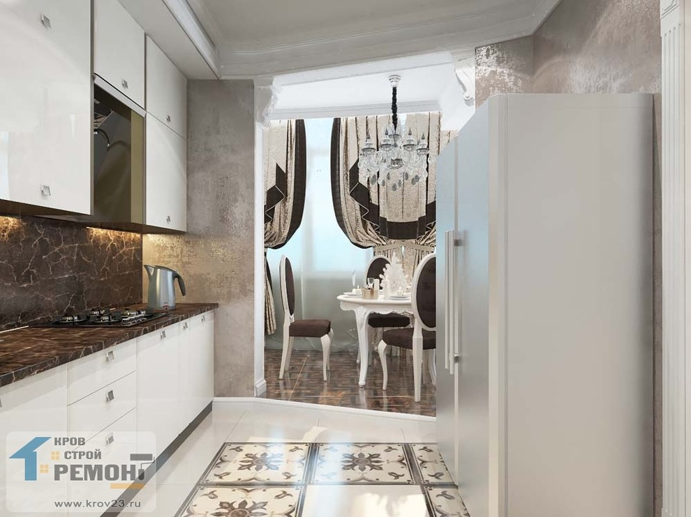 Дизайн-проект квартиры, ул. Первомайская