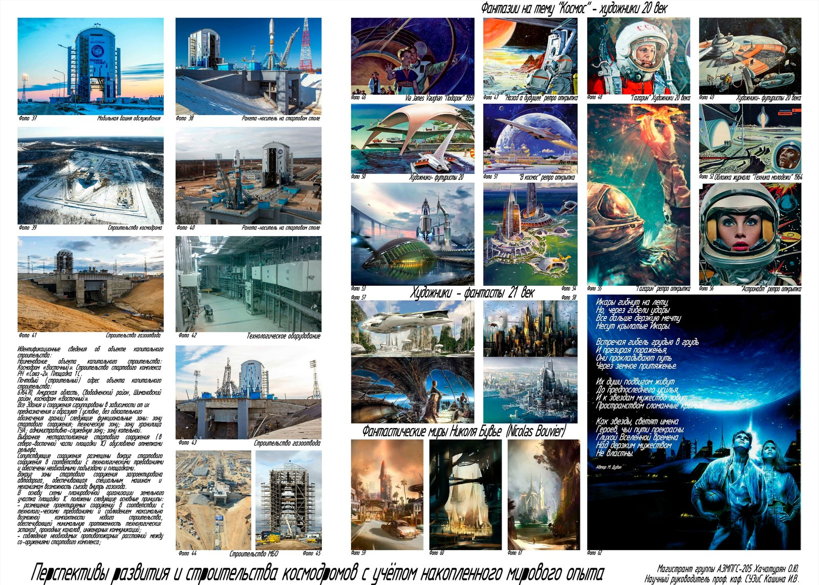 Творческие работы магистров под нашим руководством