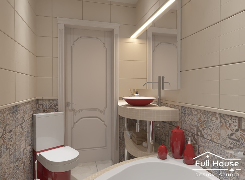 Дизайн проекта 2-х этажного таунхауса 80 кв.м.