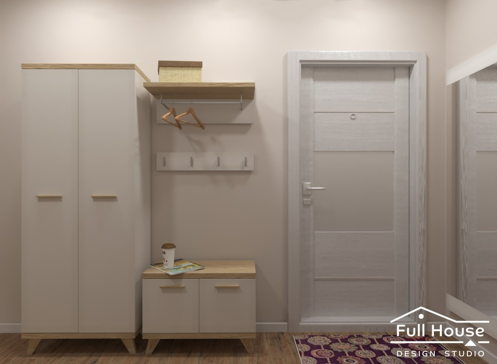 Дизайн проекта 2-х этажного таунхауса 80 кв.м.