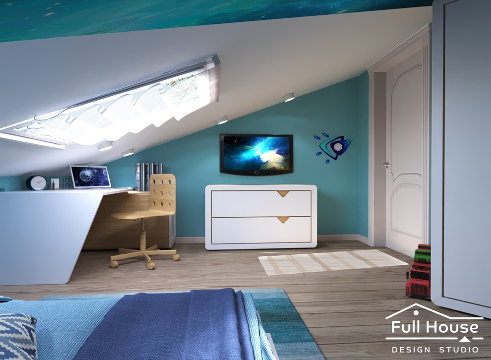 Дизайн проекта 2-х этажного таунхауса 80 кв.м.