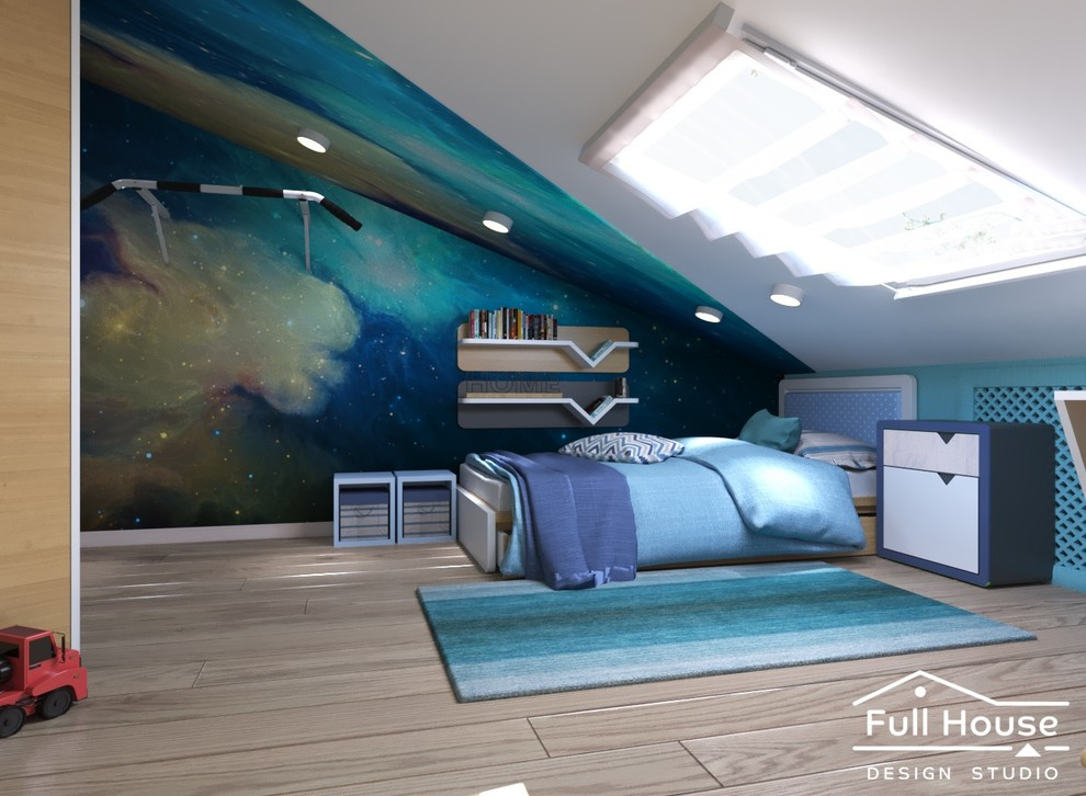 Дизайн проекта 2-х этажного таунхауса 80 кв.м.