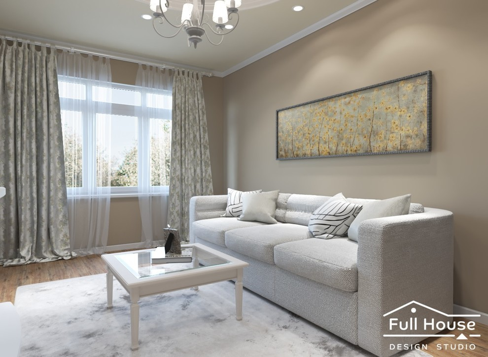 Дизайн проекта 2-х этажного таунхауса 80 кв.м.