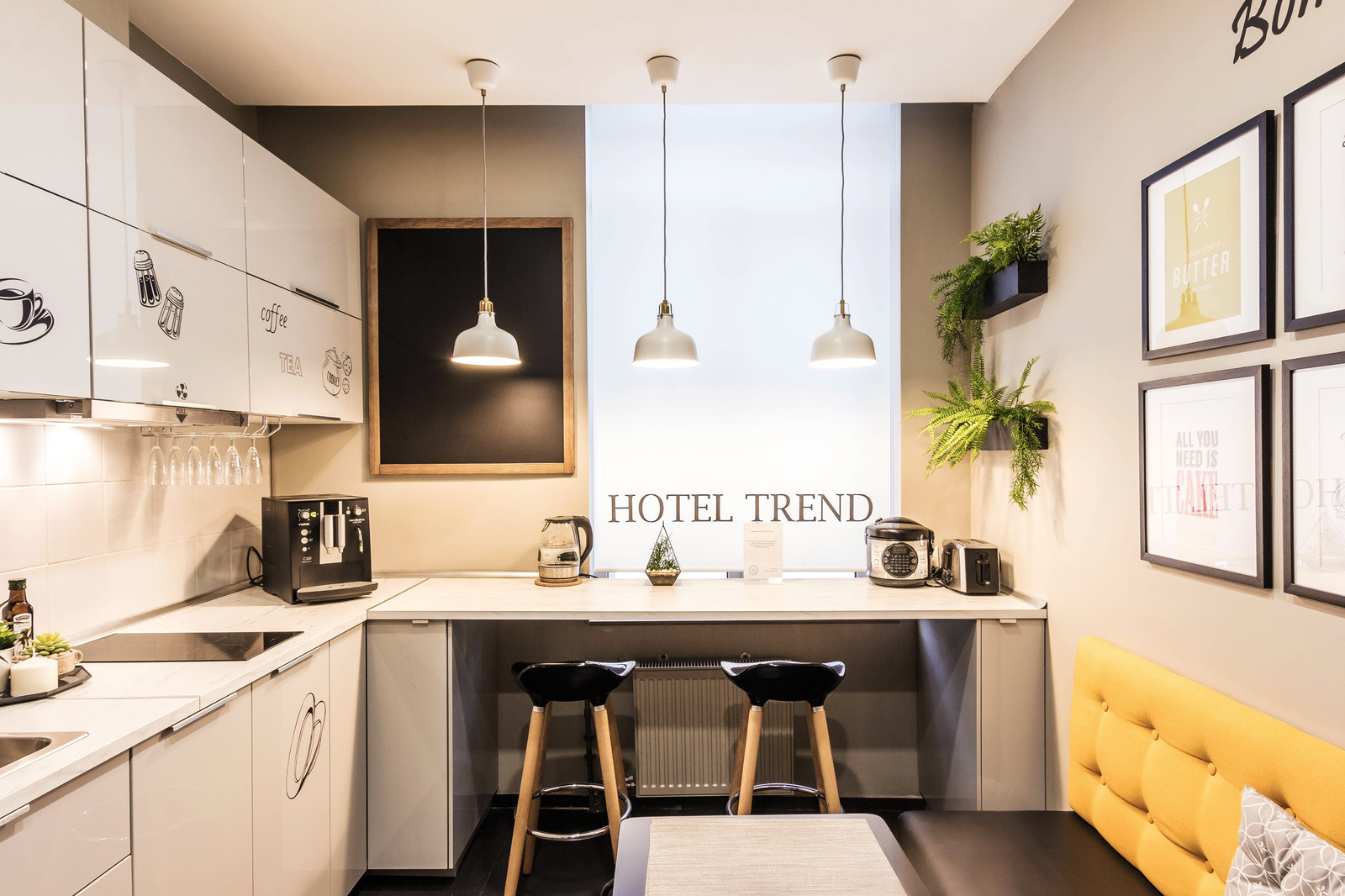 Декорирование отеля Hotel Trend