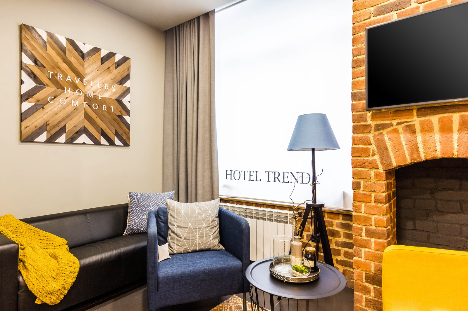 Декорирование отеля Hotel Trend