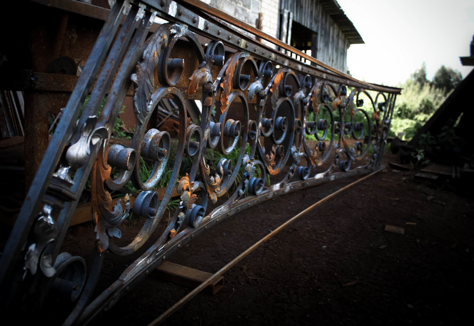 Кованная балюстрада