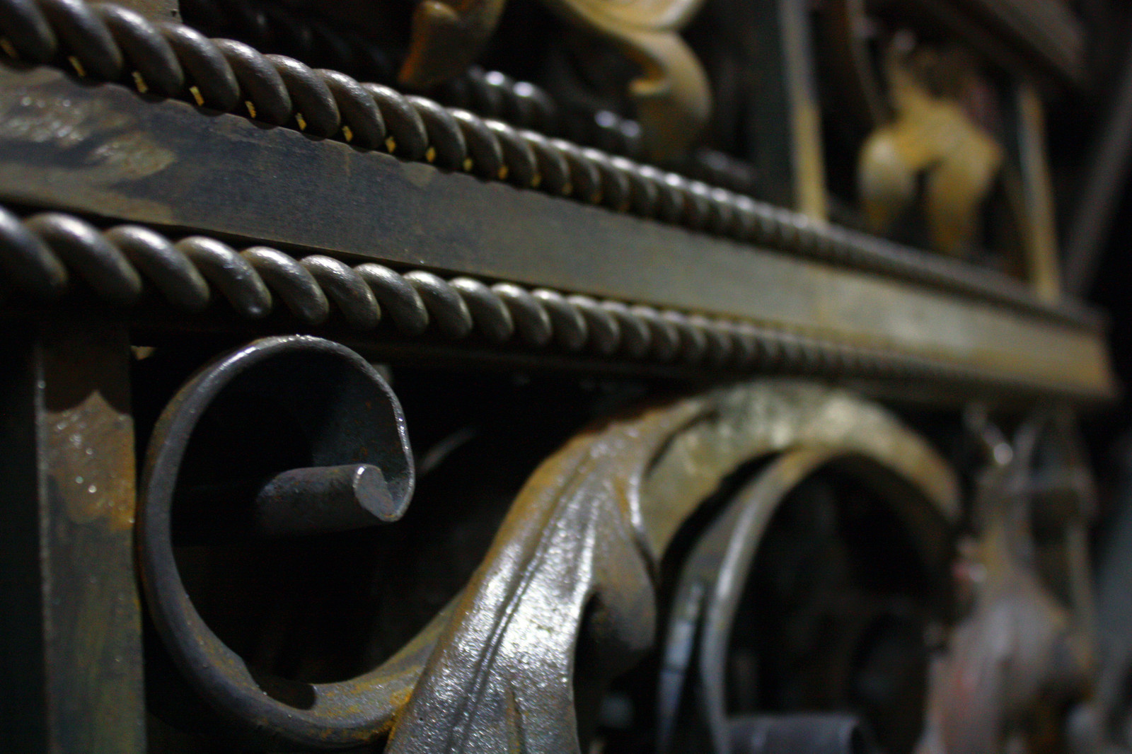 Кованная балюстрада