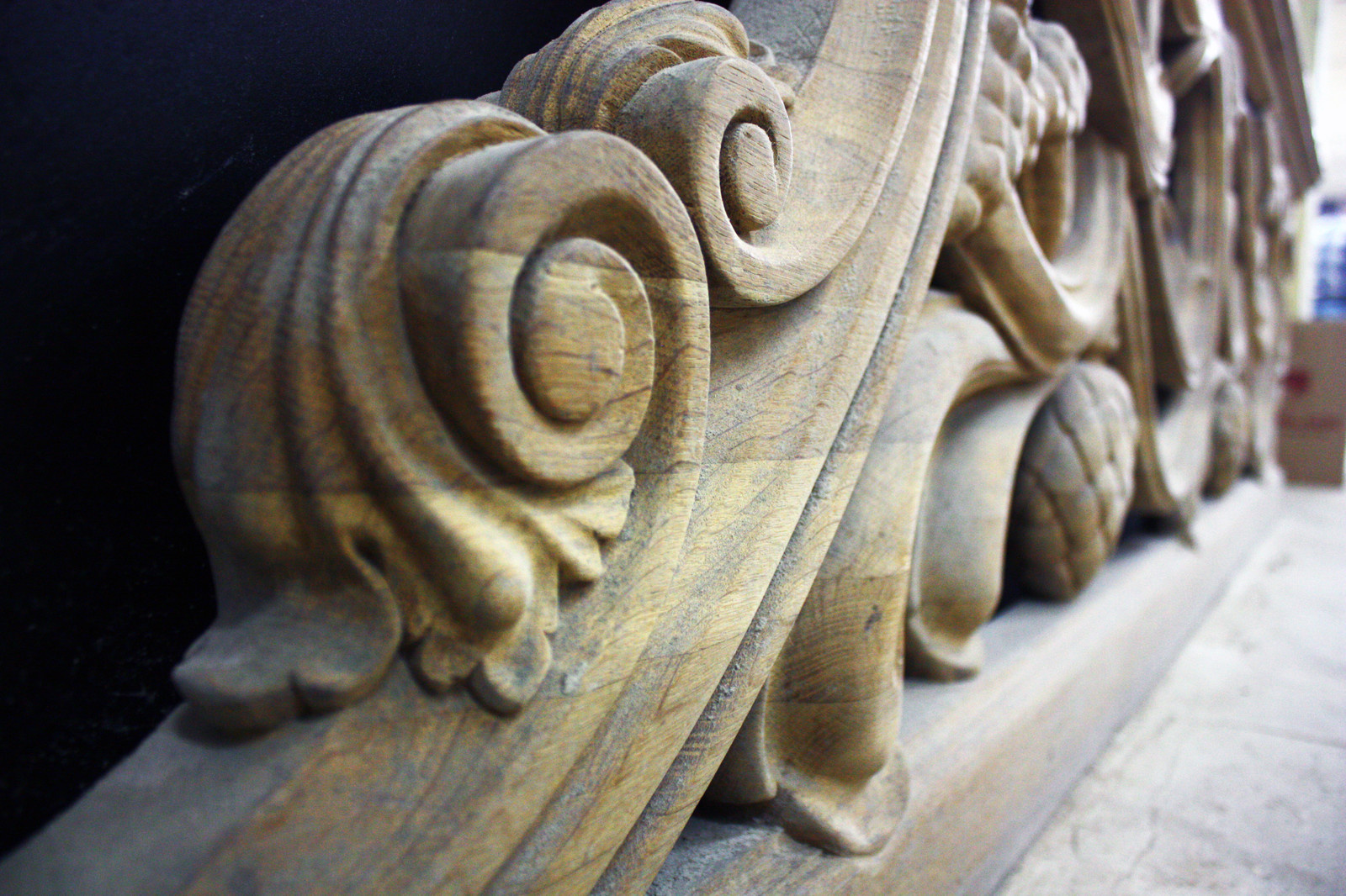 Резная балюстрада