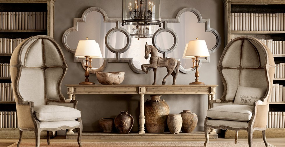 Мебель и свет Restoration Hardware