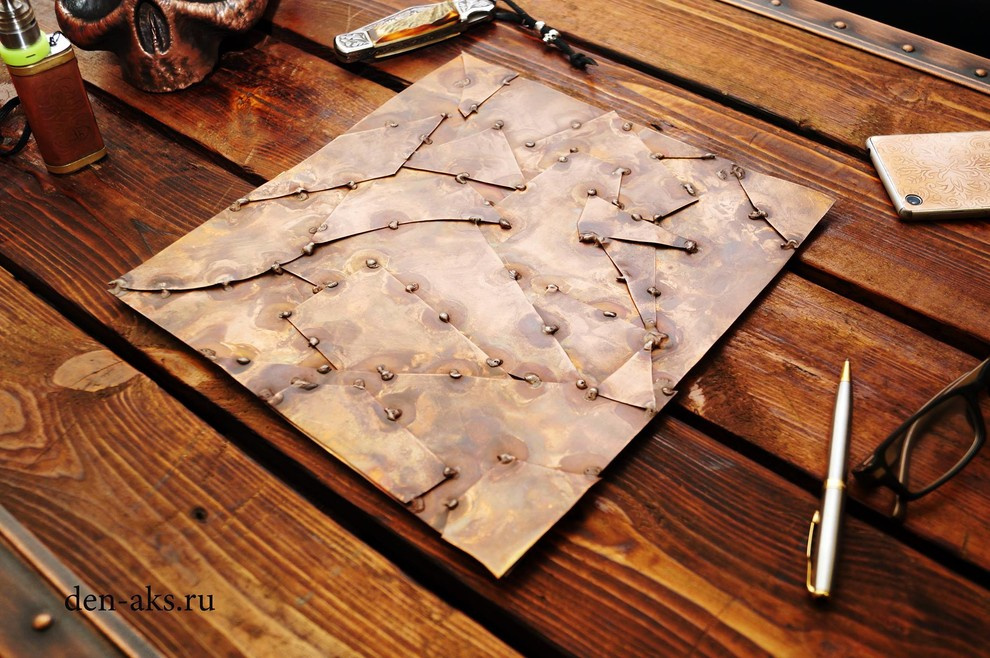 Медная эксклюзивная плитка