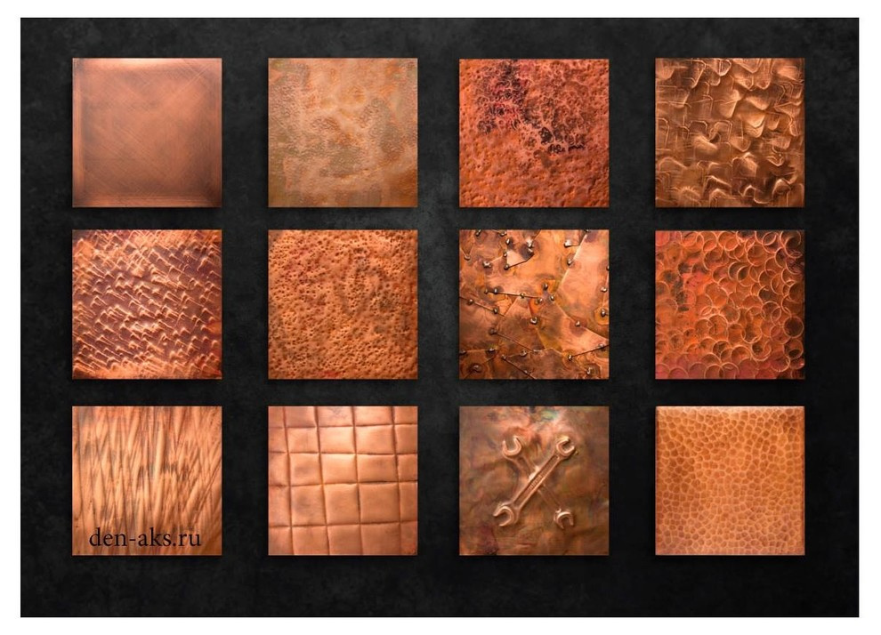 Медная эксклюзивная плитка