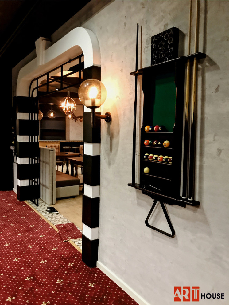 Обложка проекта: Бильярдный клуб, санаторий "Заполярье"